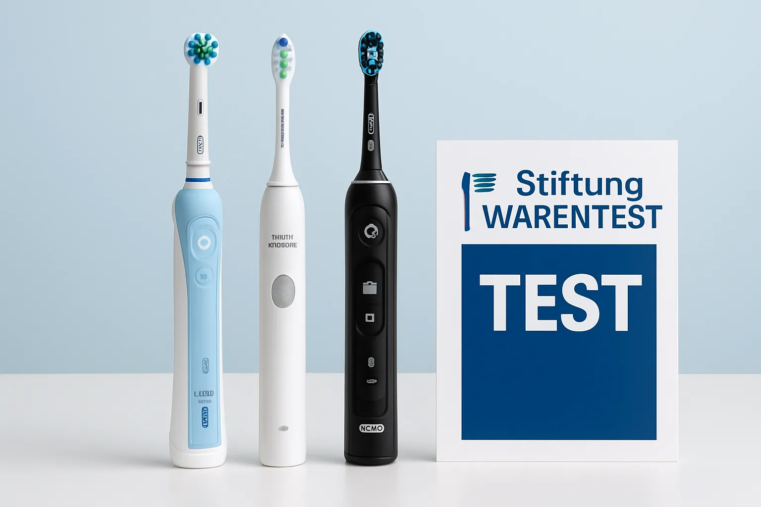 Elektrische Zahnbürsten mit Stiftung Warentest Siegel und Bewertungen